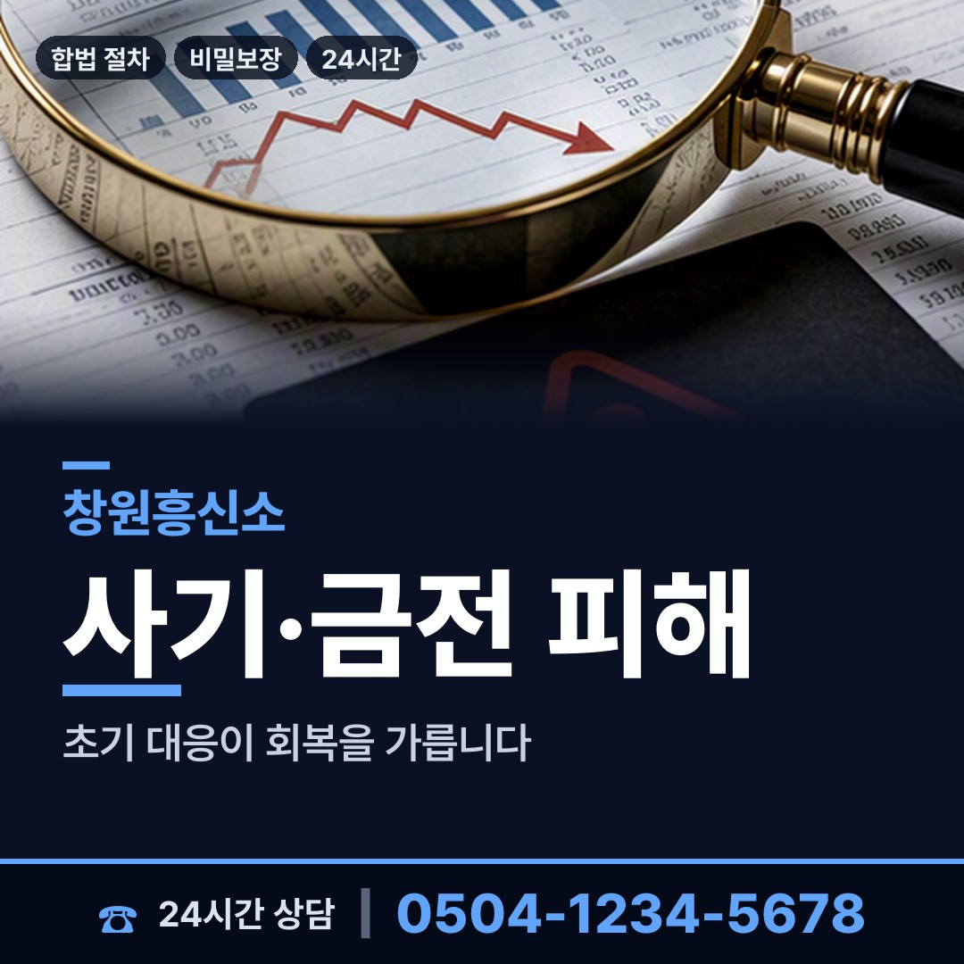 창원 가포동 대여금회수 상담 안내